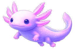 Hero Image Small Axolotl Dark