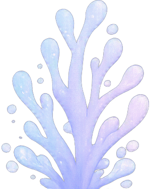 Coral seabed left